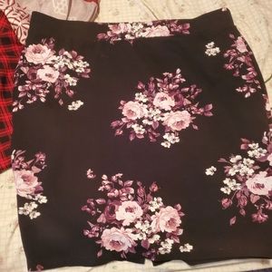 Floral skirt